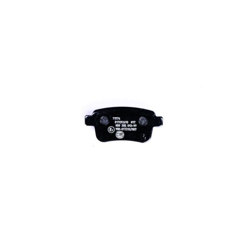 Bremsbelagsatz Scheibenbremse Hella 8DB 355 013-971 f&uuml;r Renault Hinterachse
