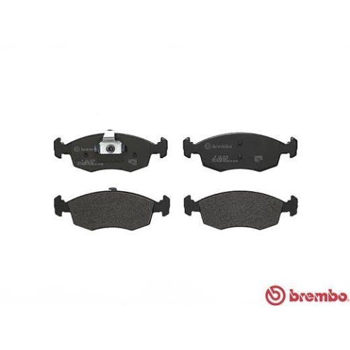Bremsbelagsatz Scheibenbremse Brembo P23079 Prime Line f&uuml;r Alfa Romeo Fiat
