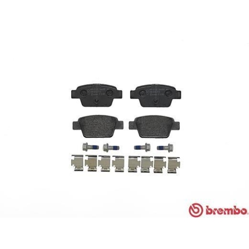 Bremsbelagsatz Scheibenbremse Brembo P23080 Prime Line f&uuml;r Fiat Hinterachse