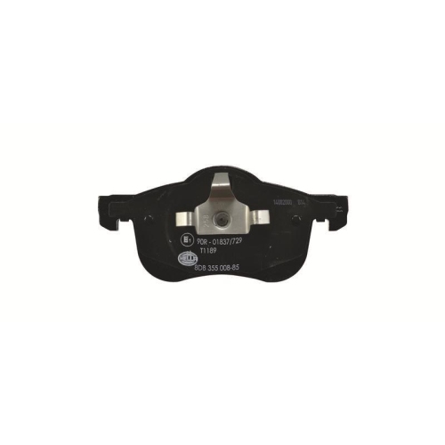 Bremsbelagsatz Scheibenbremse Hella 8DB 355 008-851 f&uuml;r Volvo Vorderachse