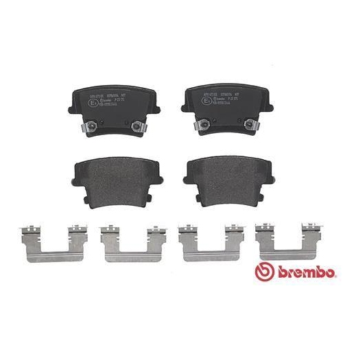 Bremsbelagsatz Scheibenbremse Brembo P23175 Prime Line f&uuml;r Chrysler Dodge Fiat