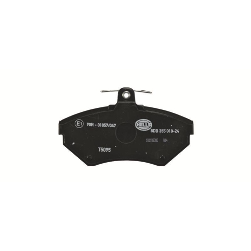 Bremsbelagsatz Scheibenbremse Hella 8DB 355 018-241 f&uuml;r Audi Seat Skoda VW Amc