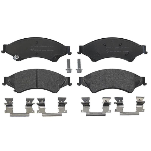 Bremsbelagsatz Scheibenbremse Brembo P24153 Prime Line f&uuml;r Ford Mazda VW