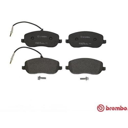 Bremsbelagsatz Scheibenbremse Brembo P23090 Prime Line f&uuml;r Citro&euml;n Fiat Lancia