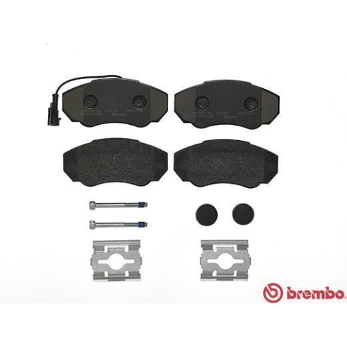 Bremsbelagsatz Scheibenbremse Brembo P23091 Prime Line f&uuml;r Citro&euml;n Fiat Peugeot