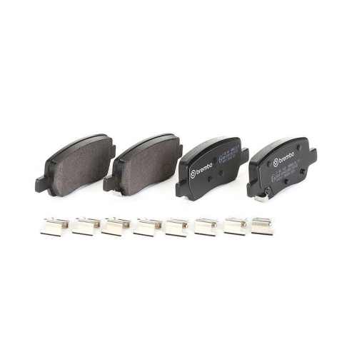Bremsbelagsatz Scheibenbremse Brembo P30146 Prime Line f&uuml;r Hyundai Hinterachse