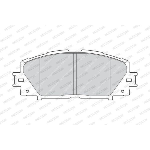 Brake Pad Set Disc Brake Ferodo FDB4310 Premier for Toyota Lexus Front Axle