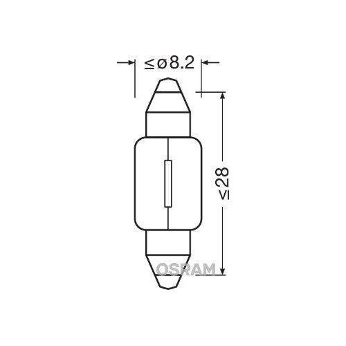 Glühlampe Einstiegsleuchte Ams-osram 6428 Original für