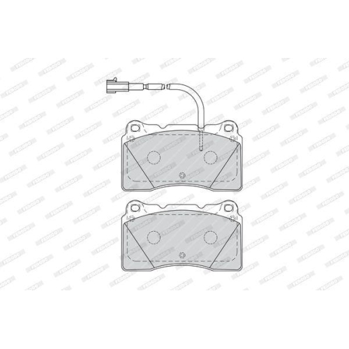 Brake Pad Set Disc Brake Ferodo FDB4307 Premier for Alfa Romeo Front Axle