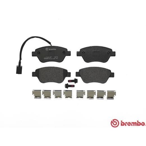 Bremsbelagsatz Scheibenbremse Brembo P23108 Prime Line f&uuml;r Alfa Romeo Fiat