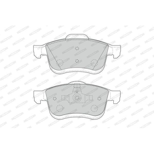 Bremsbelagsatz Scheibenbremse Ferodo FDB4951 Premier Eco Friction f&uuml;r Chrysler