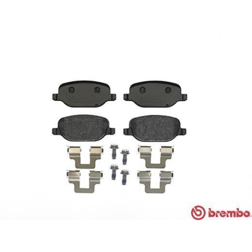 Bremsbelagsatz Scheibenbremse Brembo P23109 Prime Line f&uuml;r Alfa Romeo Fiat