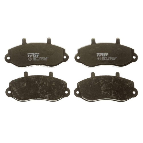 Bremsbelagsatz Scheibenbremse Trw GDB1380 Cotec f&uuml;r Vauxhall Opel Renault