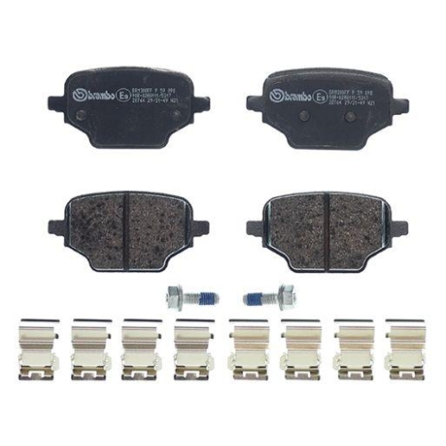 Bremsbelagsatz Scheibenbremse Brembo P59098 Prime Line f&uuml;r Citro&euml;n Fiat Opel