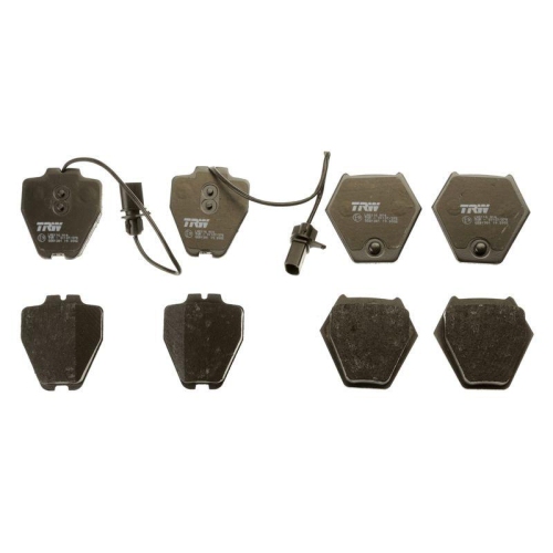 Bremsbelagsatz Scheibenbremse Trw GDB1381 Cotec f&uuml;r Seat VW Audi Vorderachse