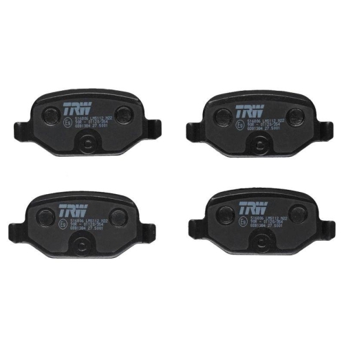 Bremsbelagsatz Scheibenbremse Trw GDB1384 Cotec f&uuml;r Alfa Romeo Citro&euml;n Fiat