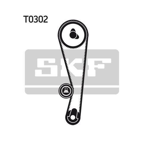 Zahnriemensatz Skf VKMA 95651 f&uuml;r Mitsubishi Daewoo