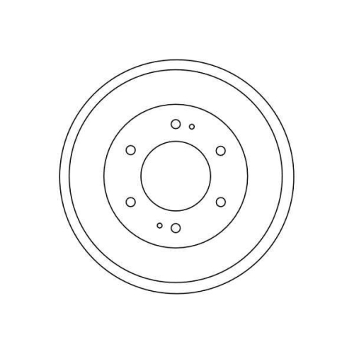 Bremstrommel Trw DB4291 für Hyundai Mitsubishi Hinterachse