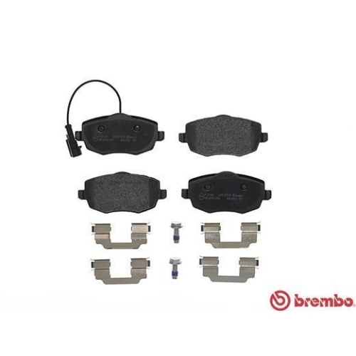 Bremsbelagsatz Scheibenbremse Brembo P23128 Prime Line f&uuml;r Lancia Vorderachse