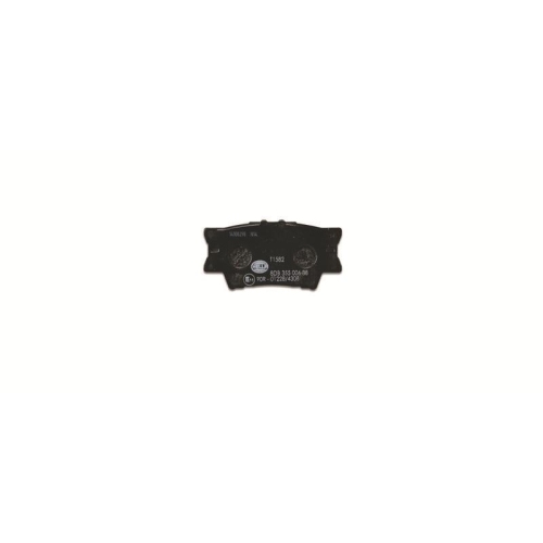 Bremsbelagsatz Scheibenbremse Hella 8DB 355 006-881 f&uuml;r Toyota Pontiac Lexus