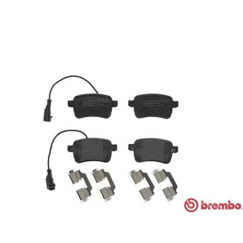 Bremsbelagsatz Scheibenbremse Brembo P23133 Prime Line f&uuml;r Alfa Romeo