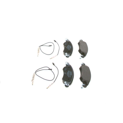 Bremsbelagsatz Scheibenbremse Bosch 0986424598 f&uuml;r Citro&euml;n Peugeot Vorderachse