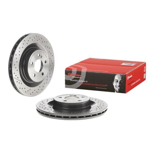Bremsscheibe Brembo 09.A326.11 Prime Line - Uv Coated f&uuml;r Mercedes Benz