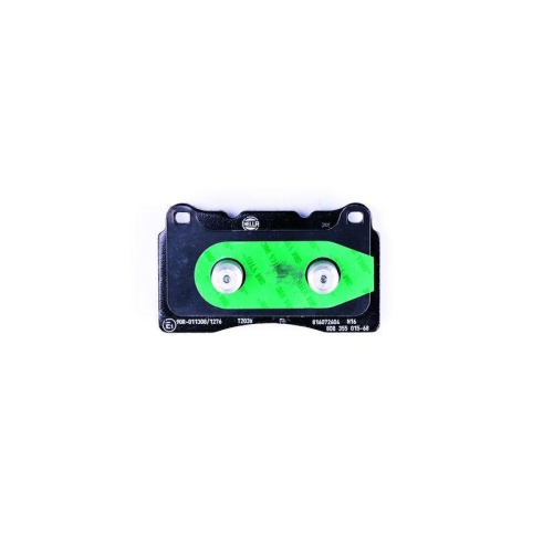 Bremsbelagsatz Scheibenbremse Hella 8DB 355 015-681 f&uuml;r Alfa Romeo Vorderachse
