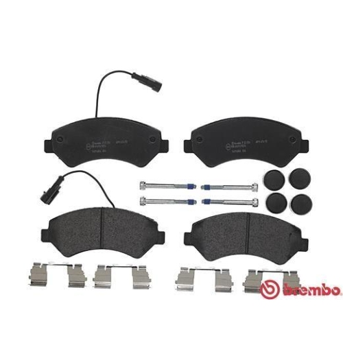 Bremsbelagsatz Scheibenbremse Brembo P23136 Prime Line f&uuml;r Citro&euml;n Fiat Peugeot