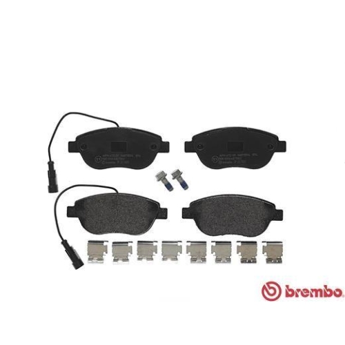 Bremsbelagsatz Scheibenbremse Brembo P23137 Prime Line f&uuml;r Fiat Opel Abarth