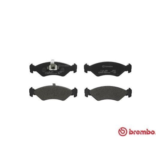 Bremsbelagsatz Scheibenbremse Brembo P24028 Prime Line f&uuml;r Ford Vorderachse