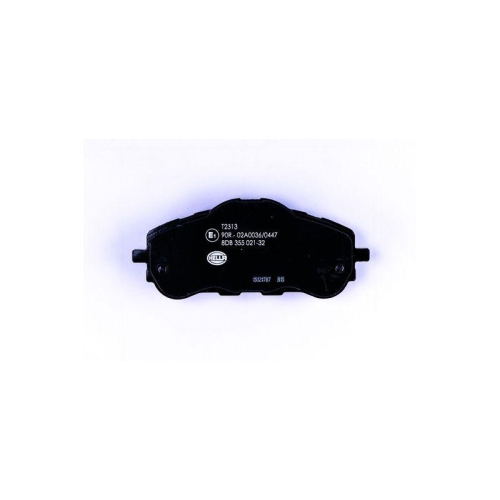 Bremsbelagsatz Scheibenbremse Hella 8DB 355 021-321 für Citroën Peugeot Toyota