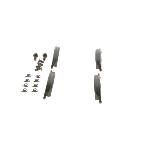 Bremsbelagsatz Scheibenbremse Bosch 0986494039 f&uuml;r Citro&euml;n Peugeot Vorderachse