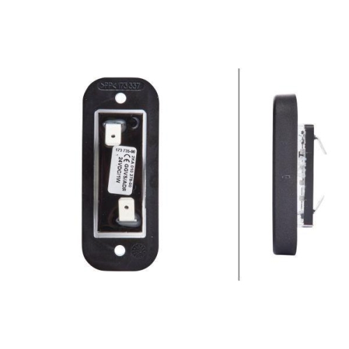 Licence Plate Light Hella 2KA 010 278-011 for Daf Iveco Scania Volvo Faun Tam