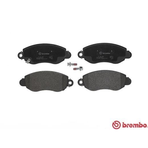 Bremsbelagsatz Scheibenbremse Brembo P24052 Prime Line f&uuml;r Ford Vorderachse