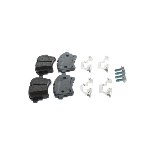 Bremsbelagsatz Scheibenbremse Bosch 0986460174 f&uuml;r Audi VW Hinterachse