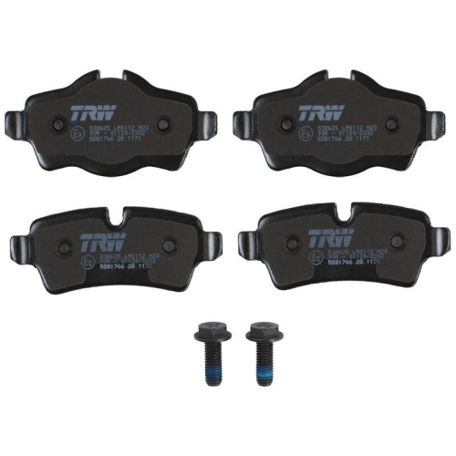 Brake Pad Set Disc Brake Trw GDB1766 Cotec for Mini Bmw Rear Axle