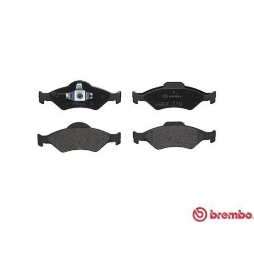 Bremsbelagsatz Scheibenbremse Brembo P24054 Prime Line f&uuml;r Ford Mazda