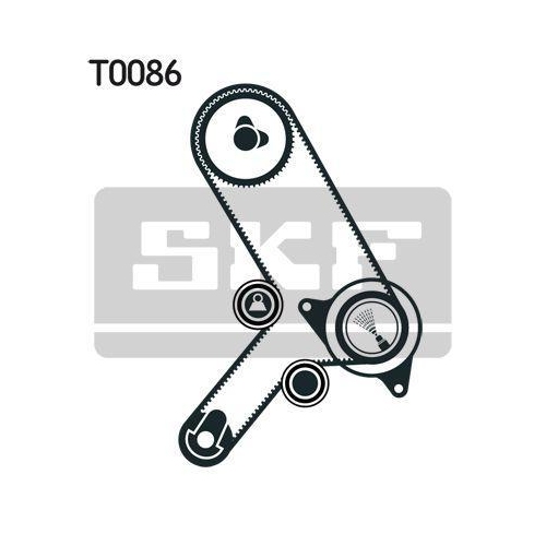 Zahnriemensatz Skf VKMA 02169 f&uuml;r Alfa Romeo Citro&euml;n Fiat Lancia Peugeot