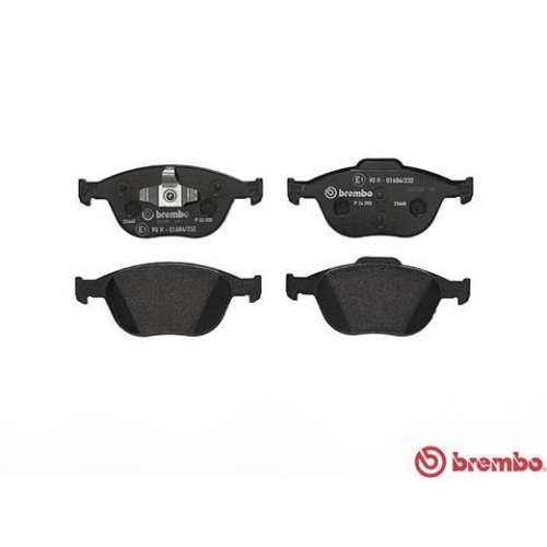 Bremsbelagsatz Scheibenbremse Brembo P24058 Prime Line f&uuml;r Ford Vorderachse