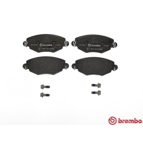 Bremsbelagsatz Scheibenbremse Brembo P24060 Prime Line f&uuml;r Ford Jaguar