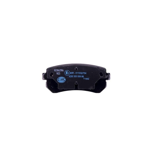 Bremsbelagsatz Scheibenbremse Hella 8DB 355 006-961 f&uuml;r Hyundai Kia Kia (dyk)