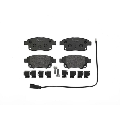 Bremsbelagsatz Scheibenbremse Brembo P24066 Prime Line f&uuml;r Ford Byd Ford (jmc)