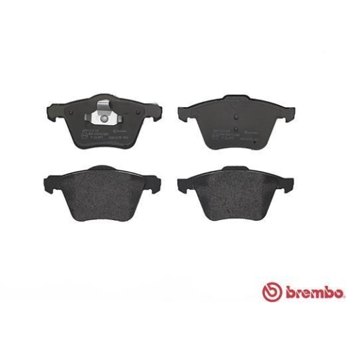 Bremsbelagsatz Scheibenbremse Brembo P24077 Prime Line für Ford Volvo