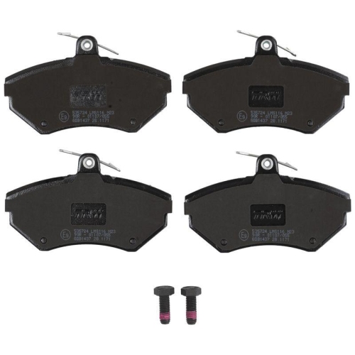 Brake Pad Set Disc Brake Trw GDB1437 Cotec for Seat Skoda VW Audi Front Axle