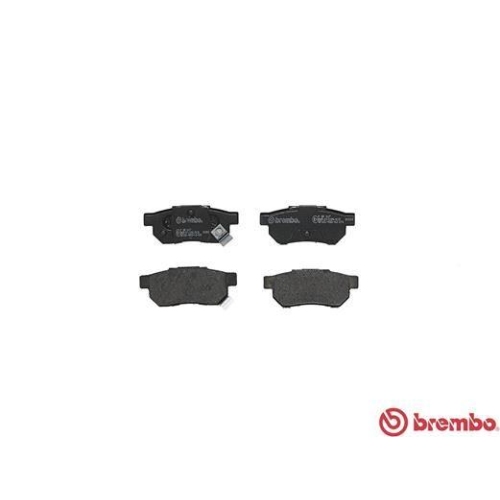 Brake Pad Set Disc Brake Brembo P28017 Prime Line for Honda Isuzu Mazda MG Opel