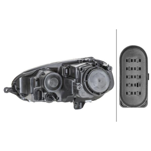 Headlight Hella 1EG 247 007-571 for VW