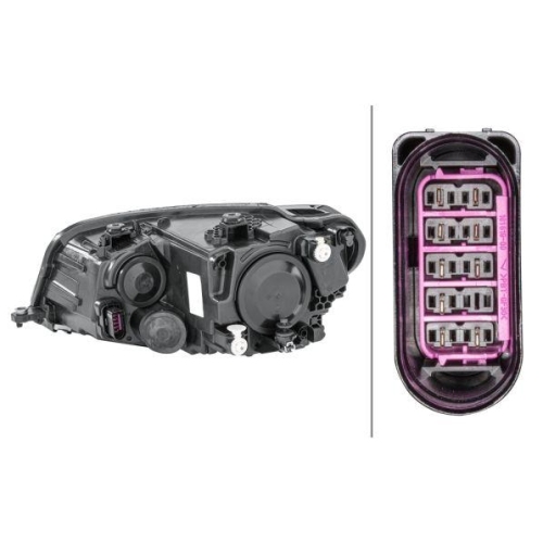 Hauptscheinwerfer Hella 1ED 012 286-021 f&uuml;r VW Rechts