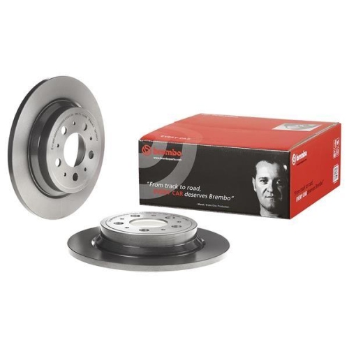 Bremsscheibe Brembo 08.7765.11 Prime Line - Uv Coated f&uuml;r Volvo Hinterachse