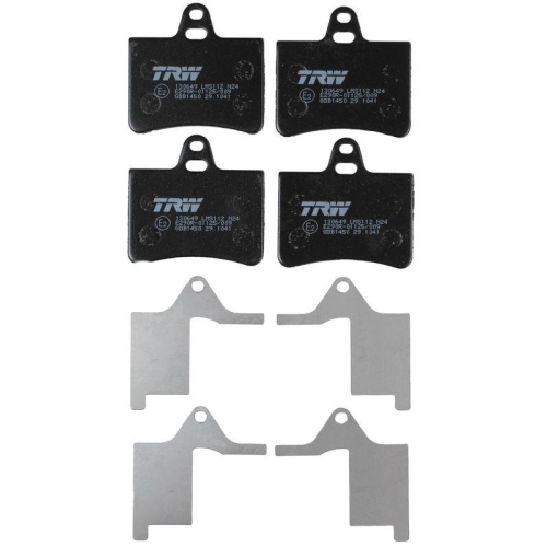 Bremsbelagsatz Scheibenbremse Trw GDB1450 Cotec f&uuml;r Citro&euml;n Hinterachse